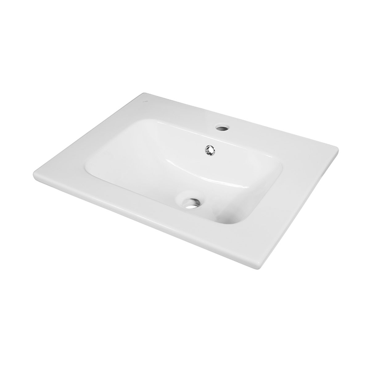 Комплект мебели для ванной комнаты Lemark Miano 60 Белый глянец LM06M60TSET2