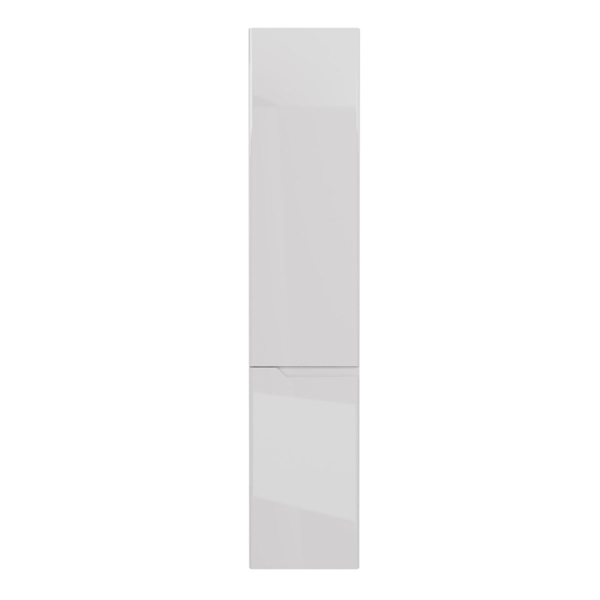 Пенал Lemark MIANO 35 см подвесной/напольный, правый, 2-х дверный, цвет корпуса, фасада: Белый глянец