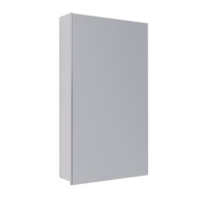 Шкаф зеркальный Lemark UNIVERSAL 45х80 см 1 дверный, петли слева, цвет корпуса: Белый глянец