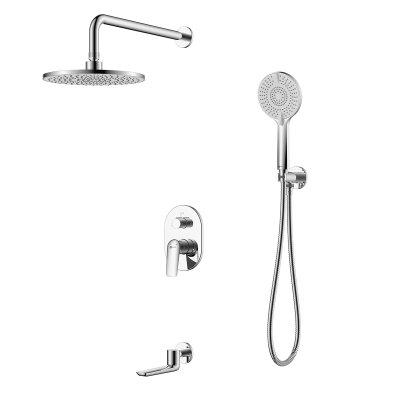Смеситель Lemark Verba LM11422C для ванны и душа, встраиваемый Смеситель Lemark Verba LM11422C для ванны и душа, встраиваемый